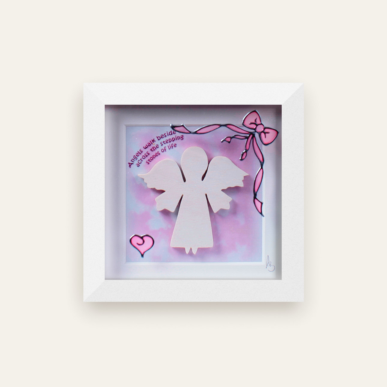 Angel Baby Girl - Magpi Art